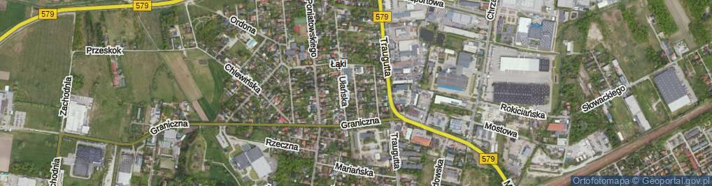 Zdjęcie satelitarne Gliniana ul.